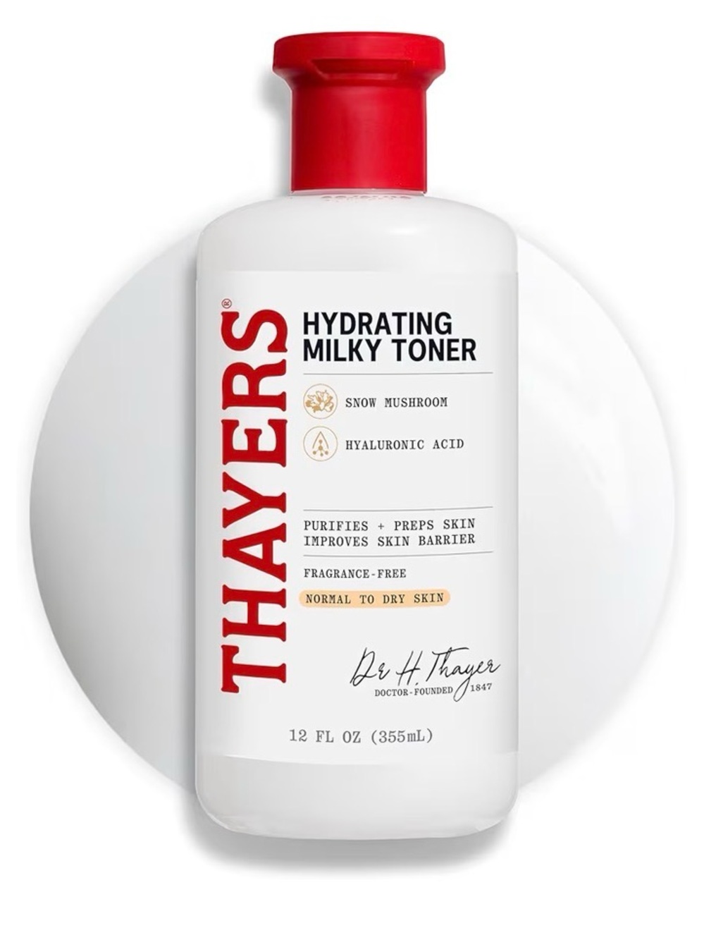 Thayers Hydrating Milky Toner — White with Red Cap